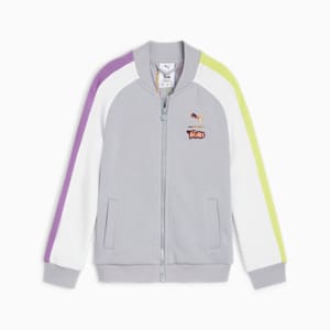 Cheap Jmksport Jordan Outlet x TROLLS Little Kids' T7 Track Jacket, Gray Fog, extralarge